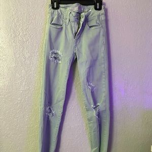 Mint Green American Eagle Super Stretch size 00